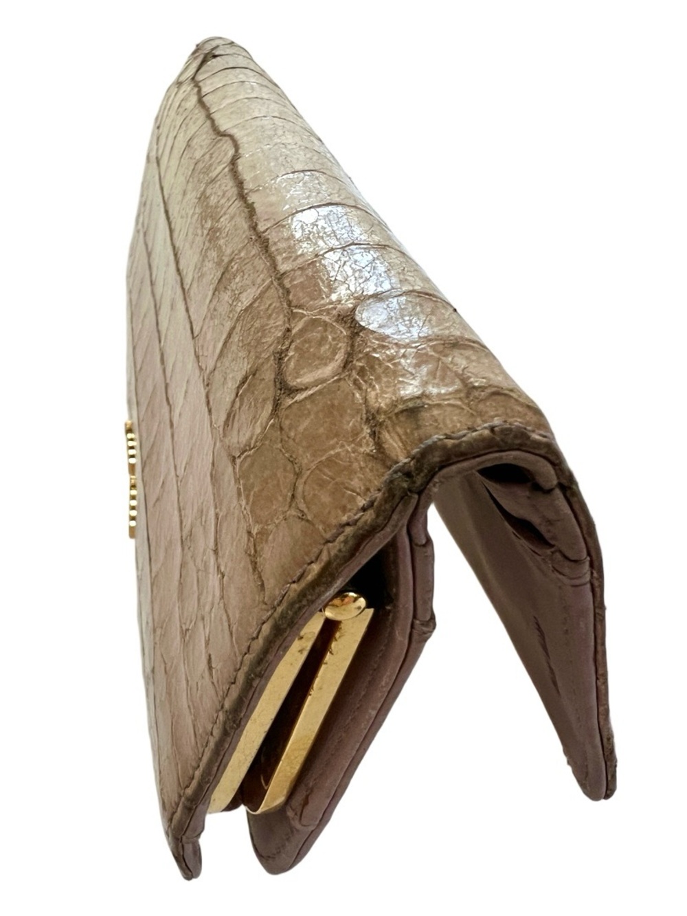 Miu Miu Croc-Embossed
Kisslock Wallet - Picture 5 of 15